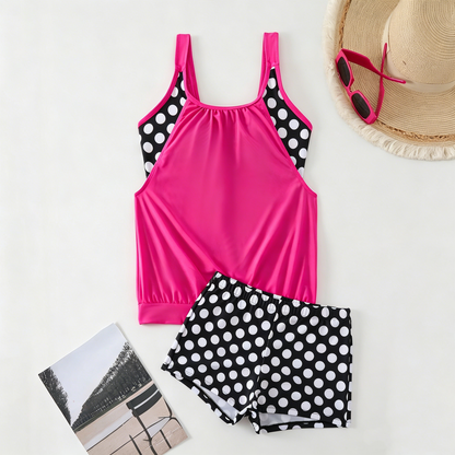 💥 BUT 2 GET 10% 💥 👙 Pöttyös Bikini [S-3XL] – Retró Stílus | Raktáron