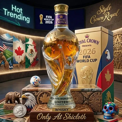 Own the Glory: 2026 World Cup Match Ball Decanter – Heritage Edition ⚽