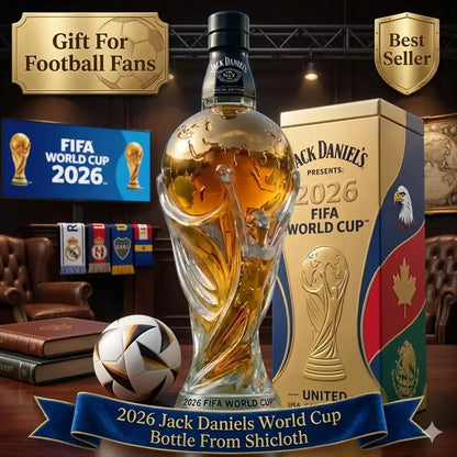 Own the Glory: 2026 World Cup Match Ball Decanter – Heritage Edition ⚽